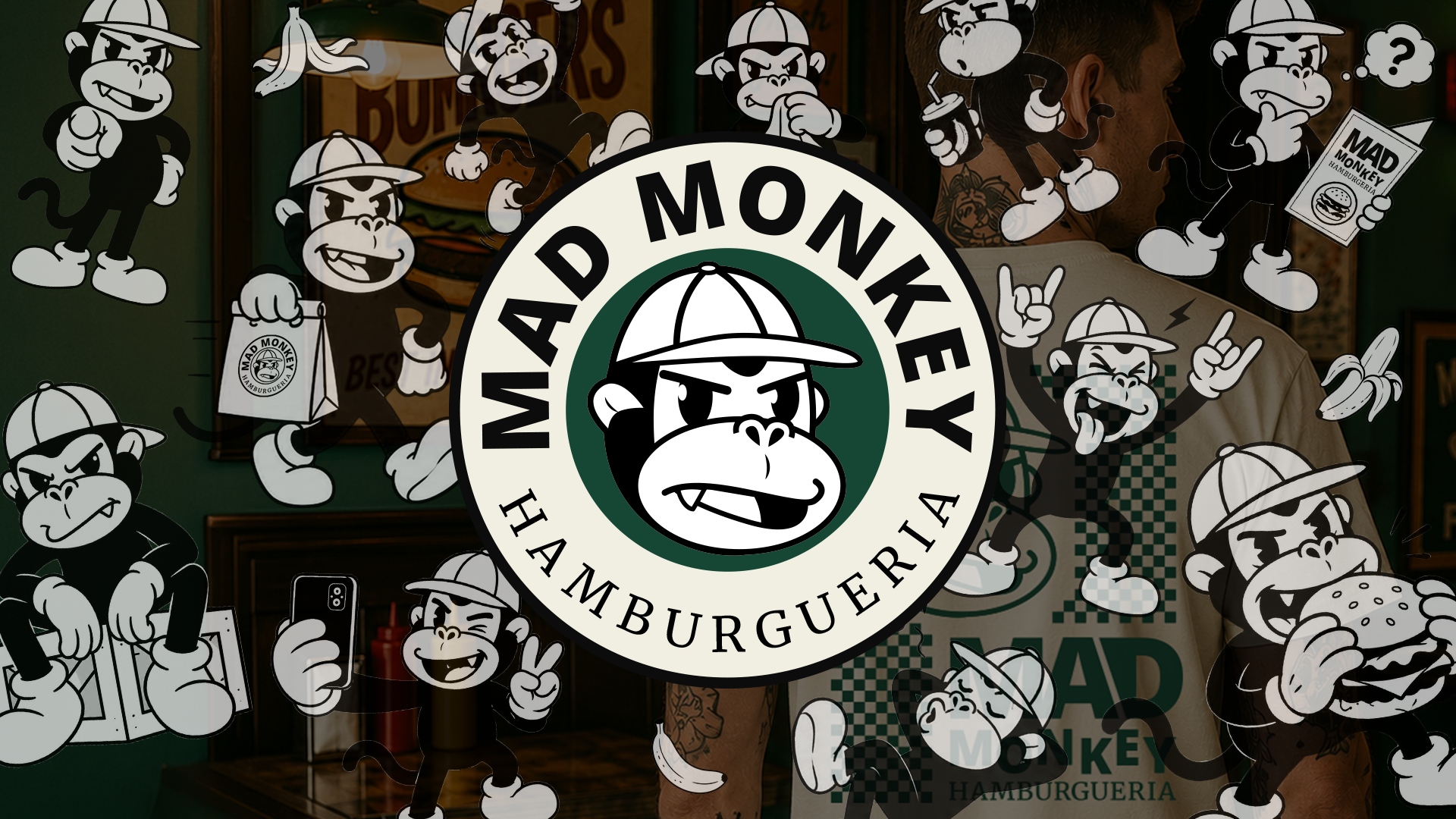 Identidade Visual: Mad Monkey